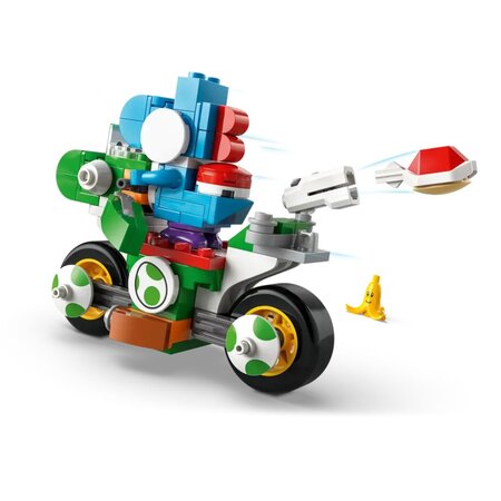Mario Kart Yoshi Bike Super Mario, 7 ani+, 72031, Lego 677820