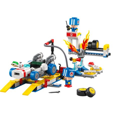Mario Kart Garajul lui Toad Super Mario, 8 ani+, 72035, Lego 677829