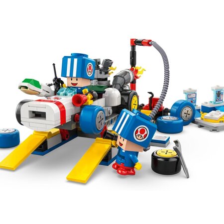 Mario Kart Garajul lui Toad Super Mario, 8 ani+, 72035, Lego 677831