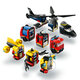 Elicopter, autospeciala de pompieri si submarin remixate, 60462, + 7 ani, Lego 677882