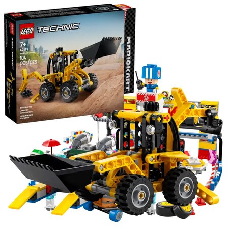 Buldoexcavator Technic, 7 ani+, 42197, Lego 677920