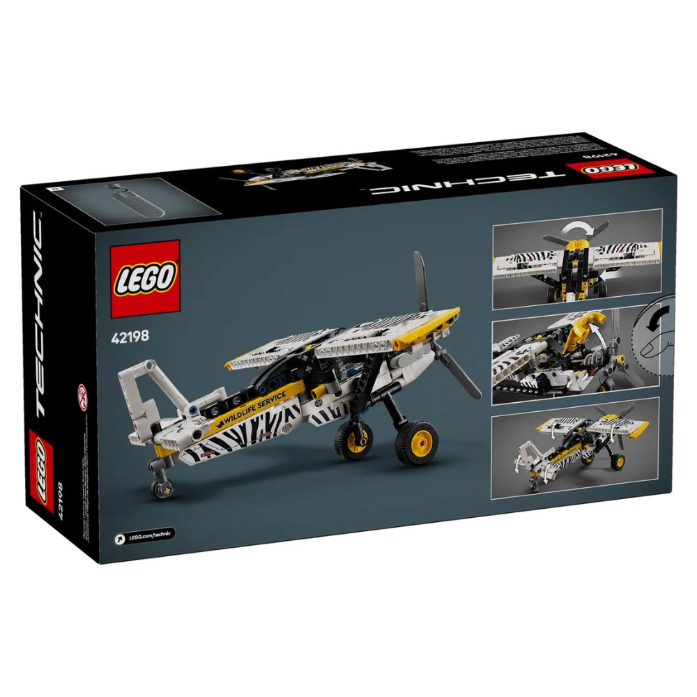 Avion pentru zone greu accesibile Tachnic, 8 ani+, 42198, Lego