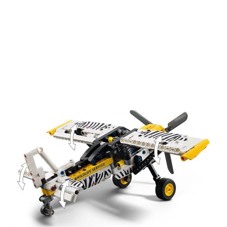 Avion pentru zone greu accesibile Tachnic, 8 ani+, 42198, Lego 677930