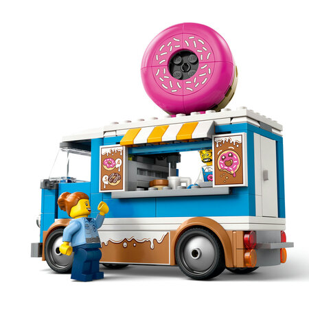 Furgoneta de gogosi City, 60452, + 5 ani, Lego 677943