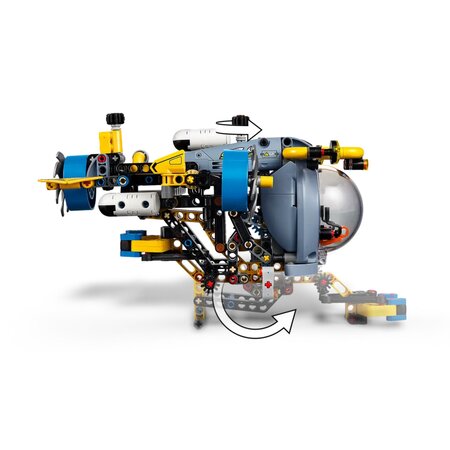 Submarin de cercetare la mare adancime Technic, 9 ani+, 42201, Lego 677970