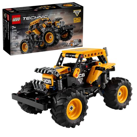 Monster Jam DIGatron cu motor cu arc Technic, 7 ani+, 42199, Lego 677989
