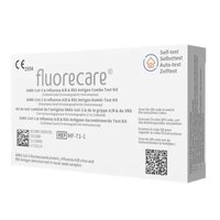 Test rapid 4 in 1 Combo Covid19 + Gripa A/B + RSV Fluorecare, 1 bucata, Advent