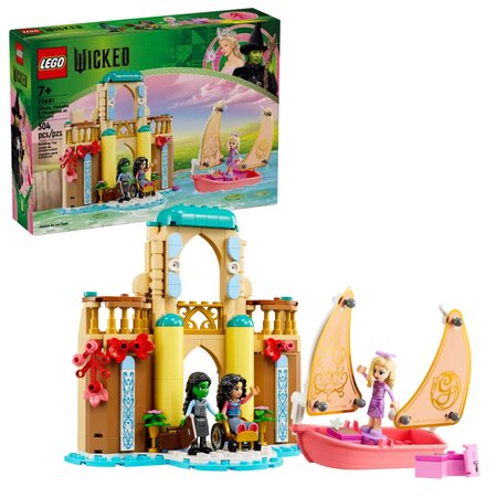 Glinda, Elphaba si Nessarose la Universitatea Shiz Wicked, 7 ani+, 75681, Lego 678016