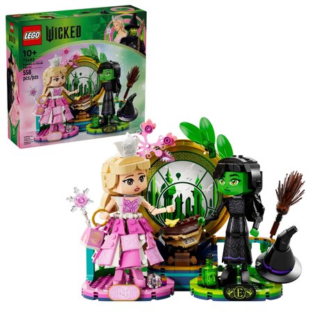 Figurinele Elphaba si Glinda Wicked, 10 ani+, 75682, Lego 678114