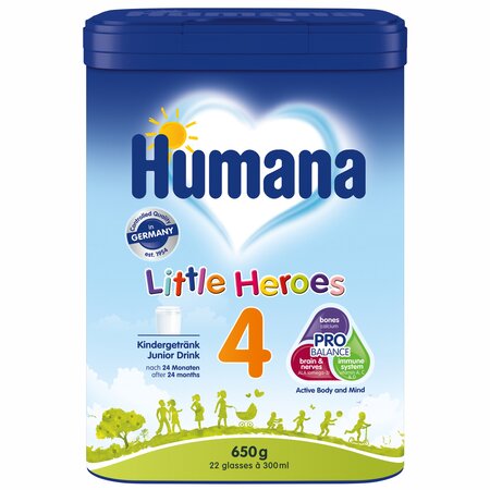 Lapte formula pentru copii de varsta mica Little Heroes 4