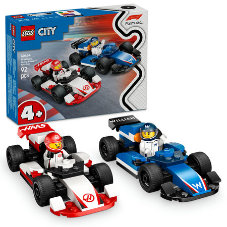 Masini de curse F1 Williams Racing si Haas F1, 60464, + 4 ani, Lego 678144