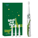 Periuta de dinti electrica pentru copii+ 4 capete de rezerva J20C, Verde, JTF 678212