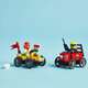 Pachet de curse Furgoneta de pizza vs. camion de pompieri, 60458, + 5 ani, Lego 678347