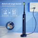 Periuta de dinti electrica + 6 capete de rezerva si cutie de calatorii P200, Albastru, JTF 678371