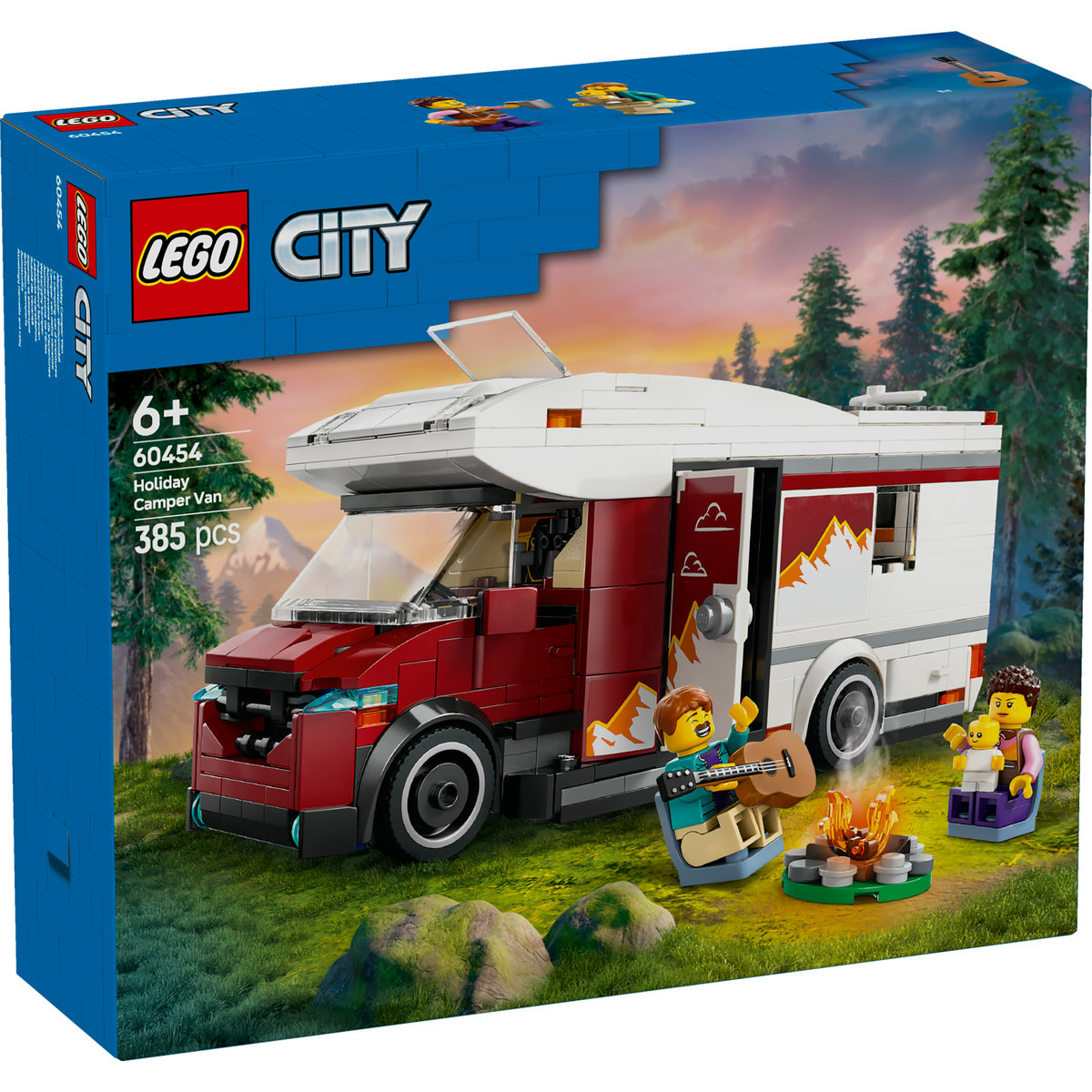 Rulota pentru aventuri de vacanta, 60454, + 6 ani, Lego