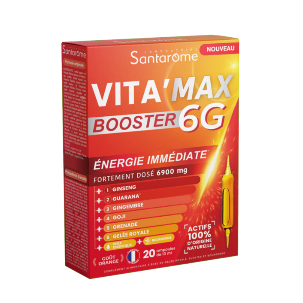 Vitamax 6G, 20 fiole x 10 ml, Santarome