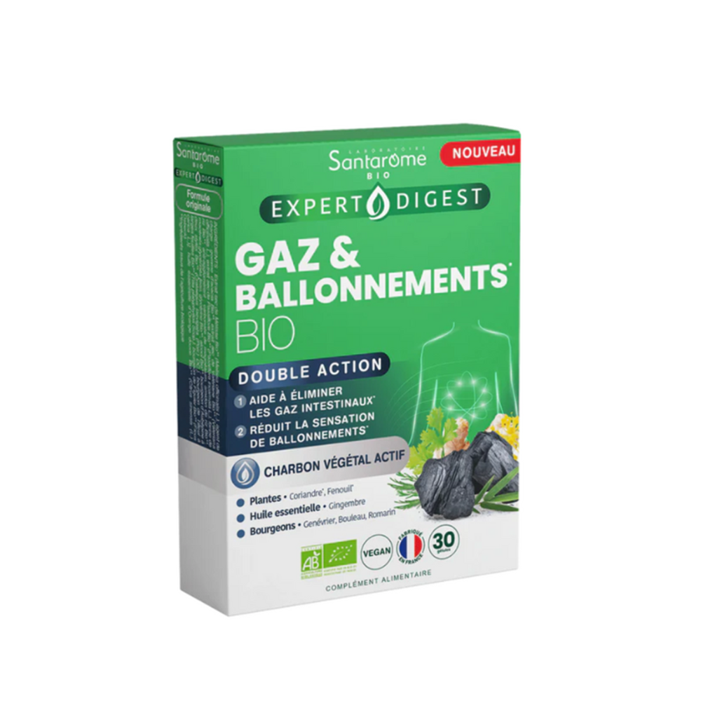 Gaz & Balonare Bio, 30 capsule, Santarome