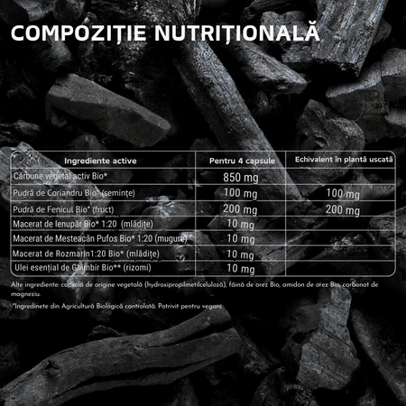 Gaz & Balonare Bio, 30 capsule, Santarome 678441