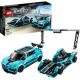 Formula E Panasonic Jaguar Racing Gen2 Car si Jaguar, I-Space ETrophy, Speed Champions, L76898, Lego 445718