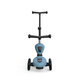 Trotineta 3 in 1 cu sezut pentru copii Highwaykick 1 Push and Go, Steel, 1-5 ani, Scoot and Ride 678510