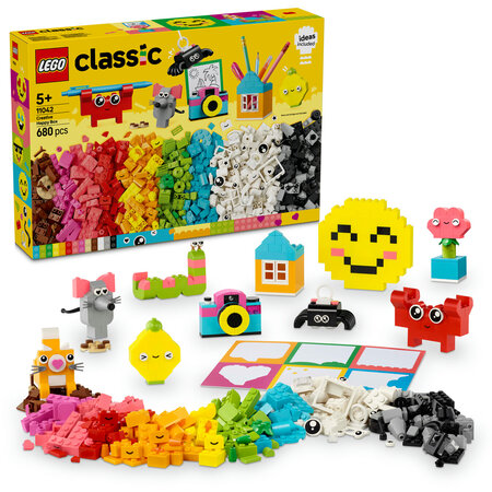 Cutia creativitatii si a veseliei Classic, 11042, + 5 ani, Lego 678534