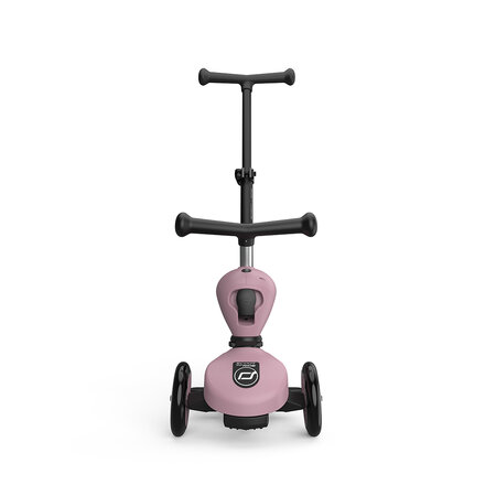 Trotineta 3 in 1 cu sezut pentru copii Highwaykick 1 Push and Go, Wildberry, 1-5ani, Scoot and Ride 678544
