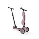 Trotineta 3 in 1 cu sezut pentru copii Highwaykick 1 Push and Go, Wildberry, 1-5ani, Scoot and Ride 678550