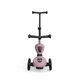 Trotineta 3 in 1 cu sezut pentru copii Highwaykick 1 Push and Go, Wildberry, 1-5ani, Scoot and Ride 678544