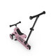 Trotineta 3 in 1 cu sezut pentru copii Highwaykick 1 Push and Go, Wildberry, 1-5ani, Scoot and Ride 678555