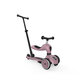 Trotineta 3 in 1 cu sezut pentru copii Highwaykick 1 Push and Go, Wildberry, 1-5ani, Scoot and Ride 678543