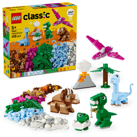 Dinozauri creativi Classic, 11041, + 5 ani, Lego 678586
