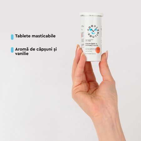Cold-Care Jr For Kids, 20 tablete masticabile, Good Routine 763383