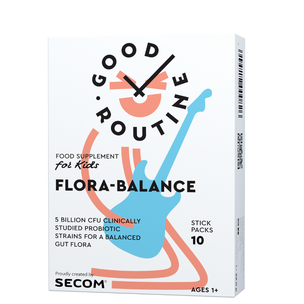 Flora-Balance For Kids, 10 plicuri x 2.5 g, Good Routine