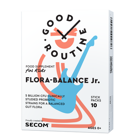 Flora-Balance For Kids, 10 plicuri x 2.5 g, Good Routine