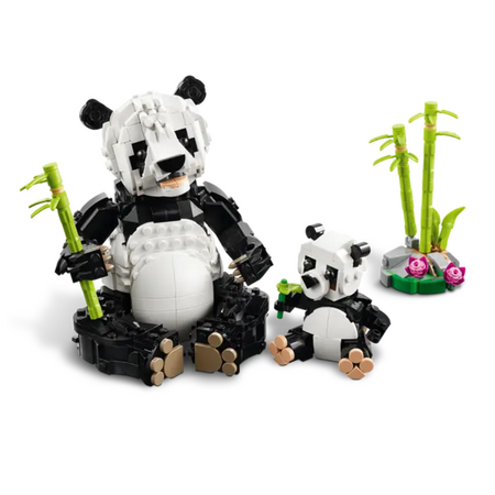 Animale salbatice: familia de ursi panda Creator, 31165, + 8 ani, Lego 678649