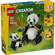 Animale salbatice: familia de ursi panda Creator, 31165, + 8 ani, Lego 678638