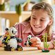 Animale salbatice: familia de ursi panda Creator, 31165, + 8 ani, Lego 678636