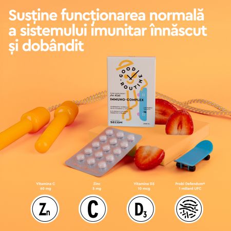 Immuno-Complex For Kids, 15 tablete, Good Routine 763493