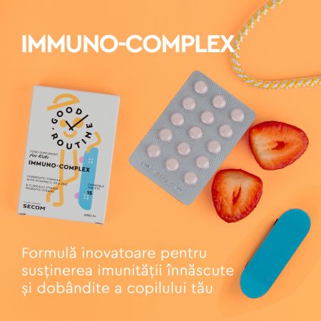 Immuno-Complex For Kids, 15 tablete, Good Routine 763492