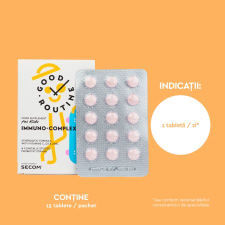 Immuno-Complex For Kids, 15 tablete, Good Routine 763495
