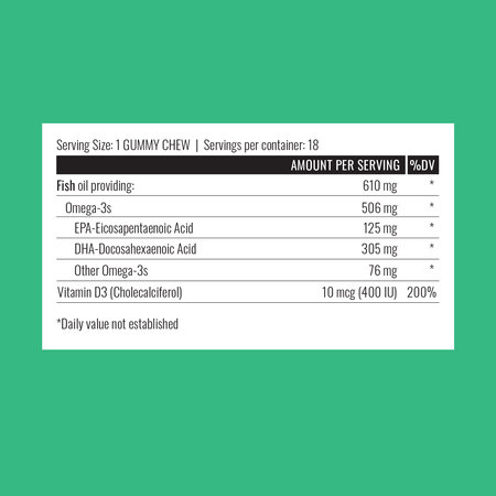 Pure Omega-3 Jr For Kids, 18 jeleuri, Good Routine 763512