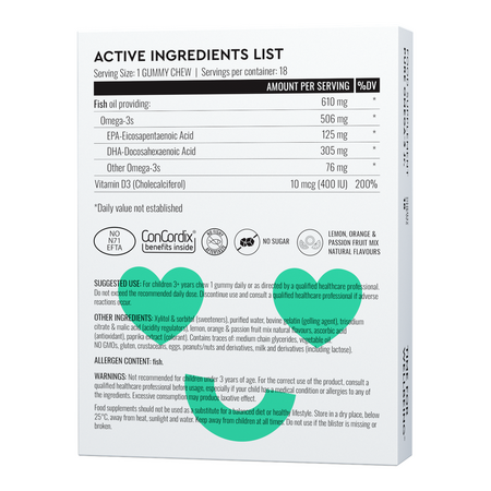 Pure Omega-3 Jr For Kids, 18 jeleuri, Good Routine 763504