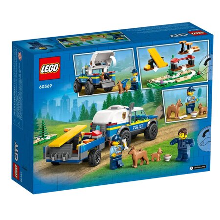 Antrenament canin al politiei mobile City, 5 ani+, 60369, Lego 678724