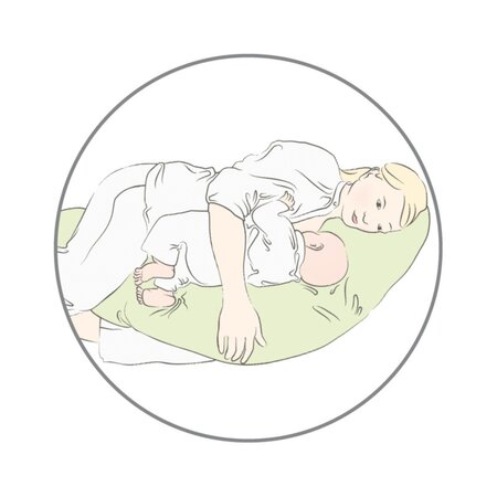 Perna de alaptat Multifunctionala Duo, Hoya, Ceba Baby 678754