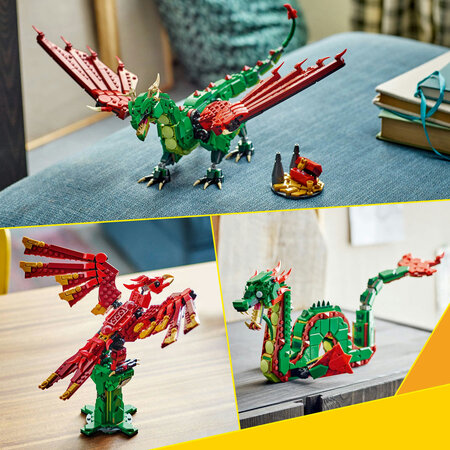 Dragon medieval Creator, 31161, + 9 ani, Lego 678854