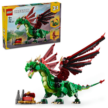 Dragon medieval Creator, 31161, + 9 ani, Lego 678853