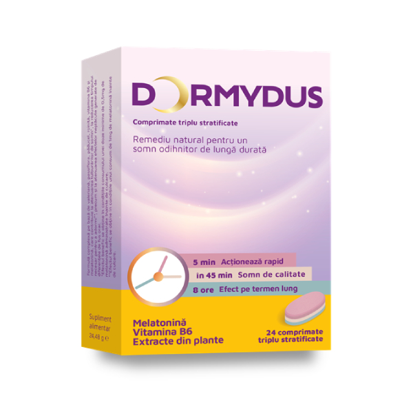 Dormydus, 24 comprimate triplu stratificate, Terapia