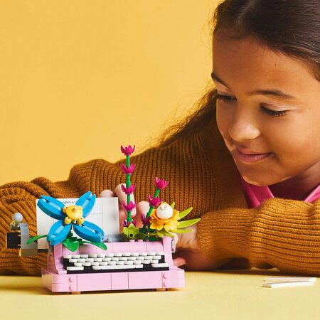 Masina de scris cu flori, 31169, + 8 ani, Lego 678932