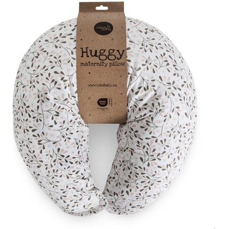 Perna de alaptat Multifunctionala Huggy, Tiny Leaves, Ceba Baby 678962