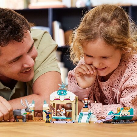Aventura pe sanie a Annei Disney, 43256, + 4 ani, Lego 679154